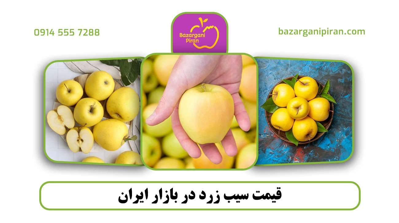 قیمت سیب زرد در بازار ایران
